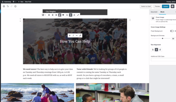 What is Gutenberg? An Overview for Users and Content Creators