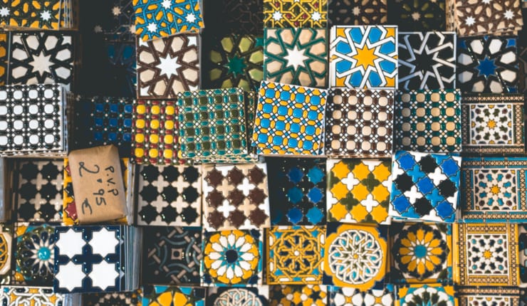 Colored Tiles