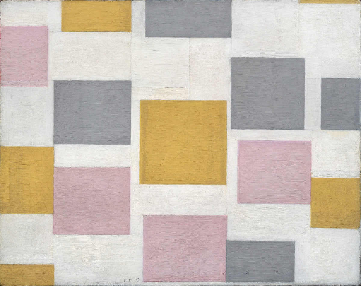 Piet Mondrian (1872–1944), Composition with Colour Planes 5, 1917, MOMA NYC