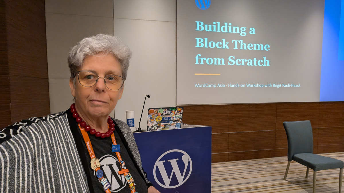 Building a block theme from scratch – Workshop resources